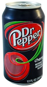 Dr Pepper Cherry напиток газированный 355 мл