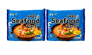 Samyang Seafood party Лапша со вкусом морепродуктов 125 гр
