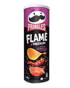 Pringles Flame Spicy Sweet Chili чипсы 160 гр