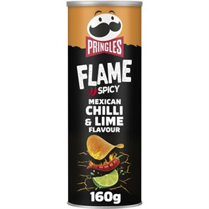 Pringles Flame Чипсы Чили и Лайм 160гр