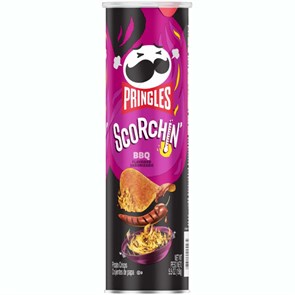 Pringles Scorchin BBQ чипсы 158 гр