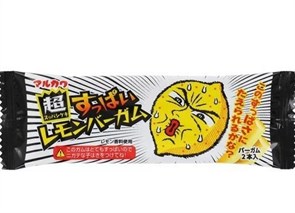 Marukawa жевательная резинка со вкусом кислого лимона 14 гр