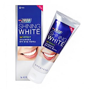 Aekyung DC 2080 Shining White зубная паста c 3D отбеливающим эффектом сияющая белизна мята 100 гр