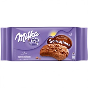Milka Sensations Soft Choco Inside шок печенье с шоколадом 156 гр