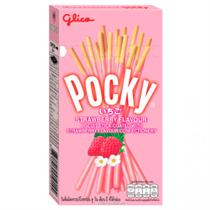 Glico Pocky Strawberry Flavour соломка с клубничным вкусом 45 гр