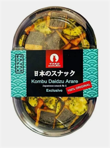 Tako Samurai Комбу Дайдзу Арарэ Снек японский 90 гр