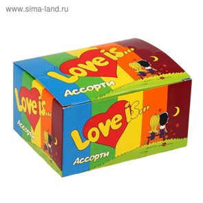 Love is жев.резинка Ассорти вкусов мини микс (5 шт*4,2 гр) 21 гр