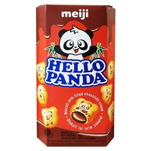 Meiji Hello Panda Chocolate печенье шоколадное 8 гр
