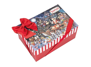 Sorini подарочный набор шоколадных конфет "Счастливого Рождества (сказочный лес)" 300 гр
