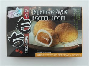 Japanese Style Mochi Daifuku Peanutоти с арахисовой пастой 210 гр