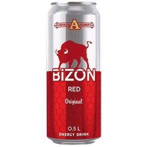 Bizon red original напиток энергетический 500 мл