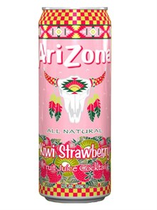 Напиток негазированный Arizona kiwi strawberry 680 мл.