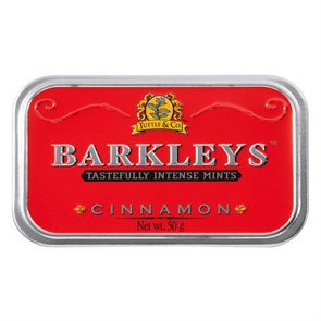Barkleys cinnamon леденцы с корицей 50 гр