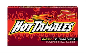 Hot Tamales Cinnamon Flavored Candy жевательные конфеты 141 гр