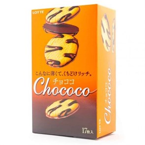 Lotte Chococo печенье бисквит в шоколаде 99 гр 00-00000493 - фото 36680