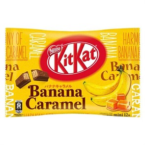 Kit-Kat шоколад со вкусом банана и карамели 150 гр
