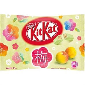 Kit-Kat шоколадные батончики с японской сливой умэ 130 гр