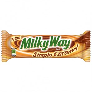 Milky Way simply caramel батончик карамельный  52 гр
