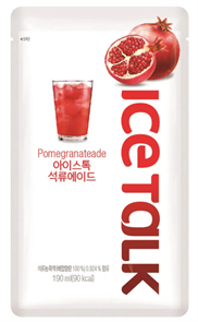 Ice Talk Pomegranate Ade напиток со вкусом граната 190 мл