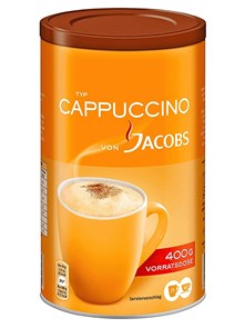 Jacobs Cappuccino кофейный напиток 400 гр