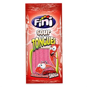 УДFini Sour Tongues мармелад пластинки со вкусом клубники 100 гр
