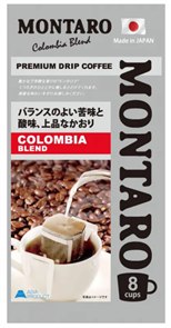 MONTARO Colombia Blend Молотый кофе в дрип-пакетах 8 шт* 7 гр