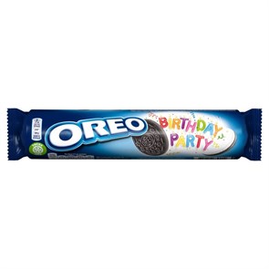 Oreo Birthday Party Sandwich Biscuit орео с молоком 154 гр