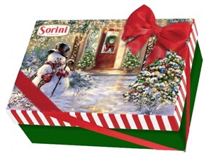 Sorini Merry Christmas шоколадные конфеты 300 гр 96171 - фото 37125