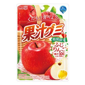 Meiji мармелад зеленое яблоко с коллагеном 47 гр.