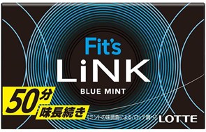 Lotte Fit’s Link Blue Mint жевательная резинка голубая мята 25 гр