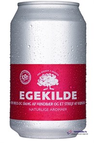 Egekilde Hindbaer&Rabarber газ. напиток малина и ревень 330 мл