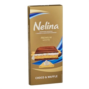 Nelino Maxx Choco & Waffle шоколад с крошкой печенья 80 гр