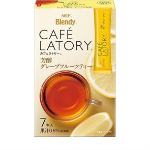 AGF Cafe Latory зеленый чай сгрейпфрутом растворимый в стиках 45 гр