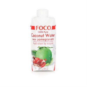 FOCO Coconut Water With Pomegranate кокосовая вода 500 мл