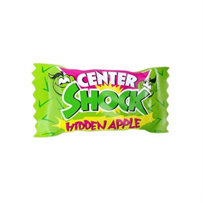 Center Shock Hidden Apple жевательная резинка со вкусом яблока, 4 гр