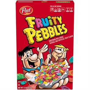 Post Fruity Pebbles хлопья с фруктовым вкусом 311 гр