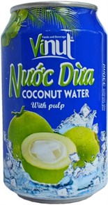 Vinut Coconut Water With Pulp кокос. вода 350 мл