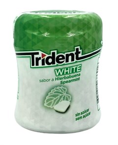 Trident White Spearmint жевательная резинка без сахара 82,6 гр