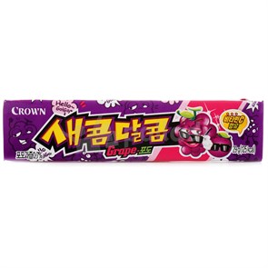 Crown жевательные конфеты со вкусом винограда 29 гр
