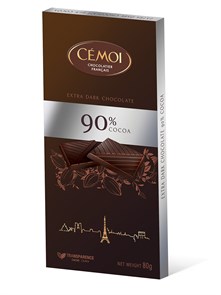 Cemoi Горький 90% горький шоколад 100 гр.
