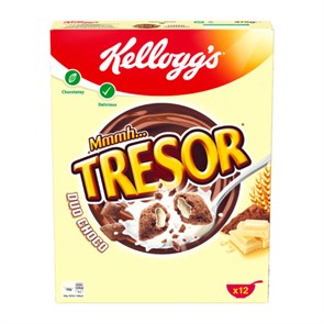 Kellogg's Duo Choco Tresor хлопья 375 гр