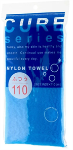 OHE Cure Nylon Towel Hard Blue Мочалка для тела жесткая 618659