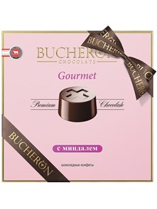 Bucheron шоколадные конфеты с миндалем 180 гр