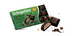 Schogetten Perfect Match Dark Chocolate & Amaranth Темный шоколад и Амарант 100 гр