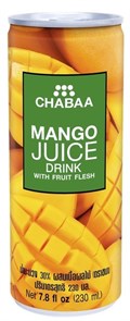 Chabaa mango juice напиток сокосодержащий со вкусом манго 230 мл