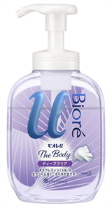 KAO Жидкое мыло-пенка для тела "Глубокое очищение" с освежающим ароматом трав 540 мл