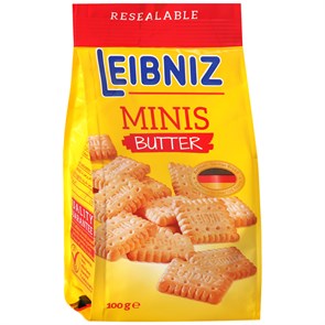 Bahlsen Leibniz Minis Butter печенье 100 гр