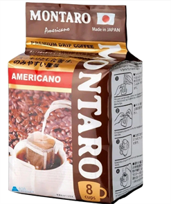 УДMONTARO Americano Молотый кофе в дрип-пакетах