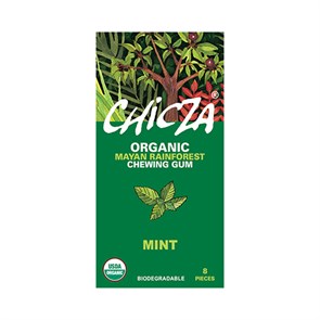 Chicza Organic жевательная резинка мексиканская мята 15 гр