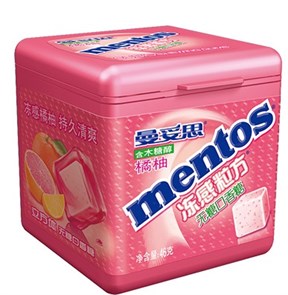 Mentos Longlasting Freshness жев. резинки со вкусом грейпфрута 46 гр